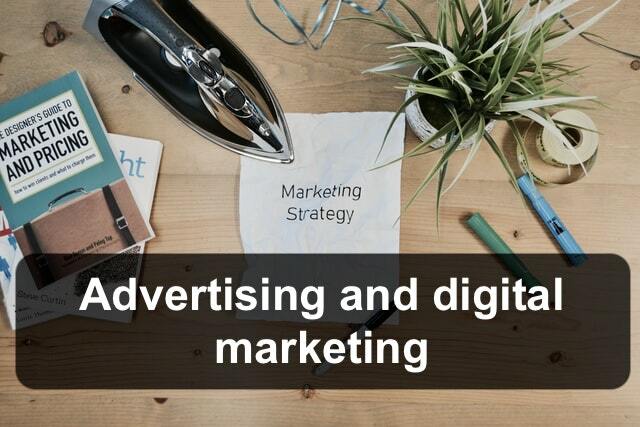 Advertising and digital marketing
